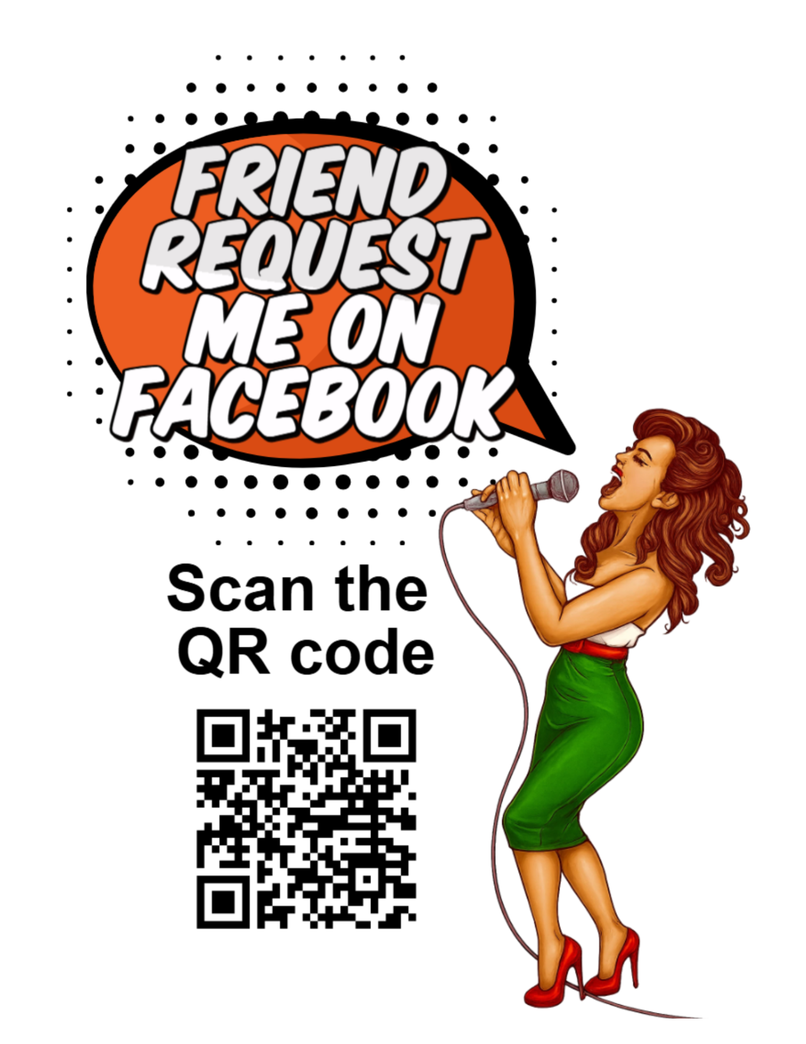 QR code to find DJ Betty on Facebook